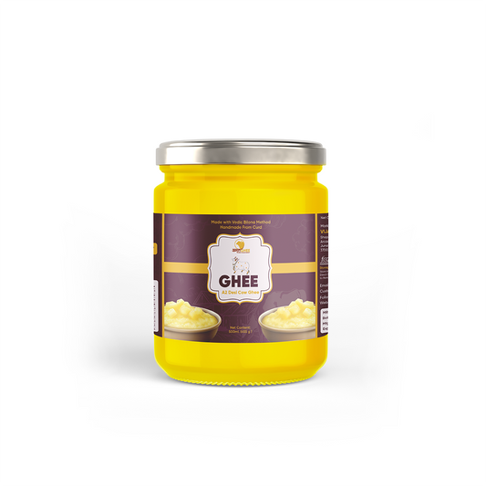 Premium Gir Cow Ghee – Made with Traditional Bilona Method | 500ML